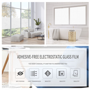 Декоративная оконная пленка с матовой поверхностью для конфиденциальности 