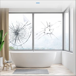 Китайская противовзрывная оконная пленка для ванной комнаты