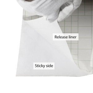 Украсьте клейкую деревянную пленку из ПВХ с зерном