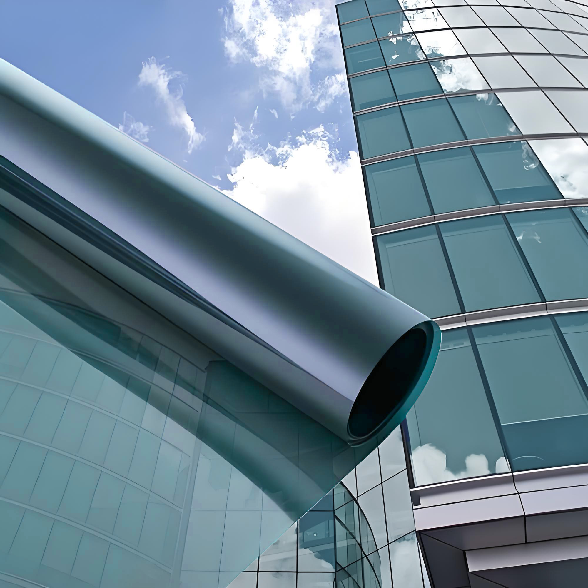 Строительная оконная пленка