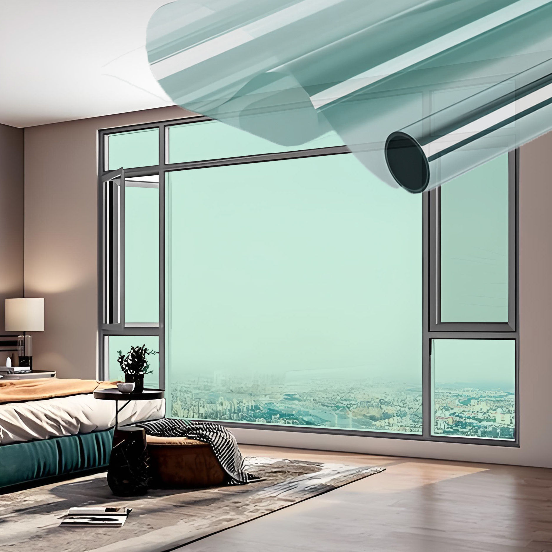 пленка для окон зданий