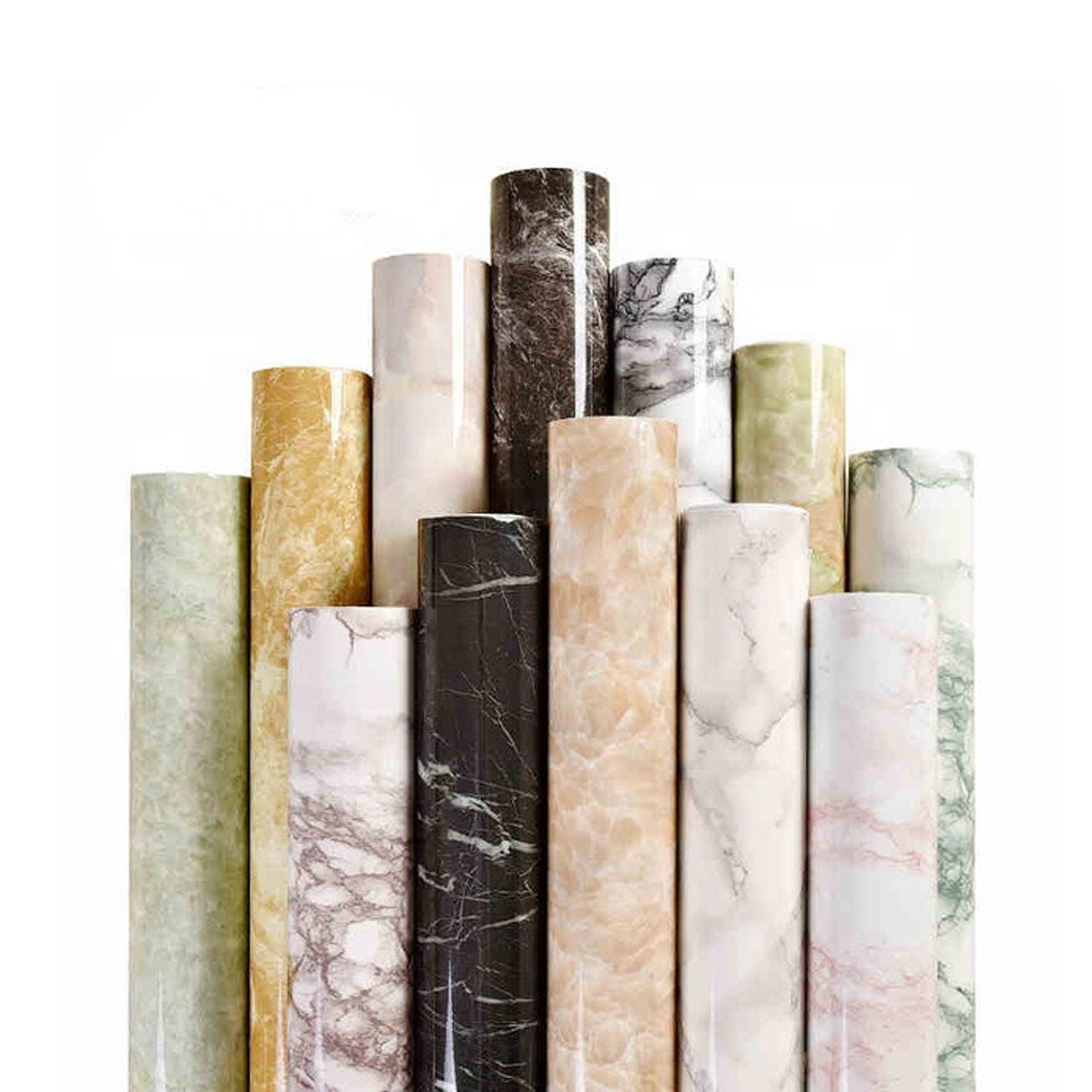 Декоративная оконная пленка для защиты мраморной столешницы