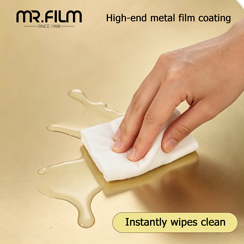 Полиэфирная пленка для декоративных металлических окон 