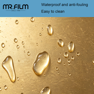 Декоративная металлическая пленка Petg для строительства