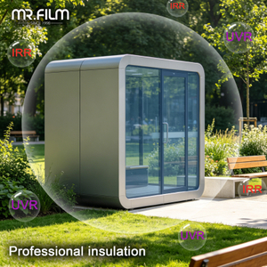 Теплоизоляционная пленка для наружного звукоизоляционного стенда 