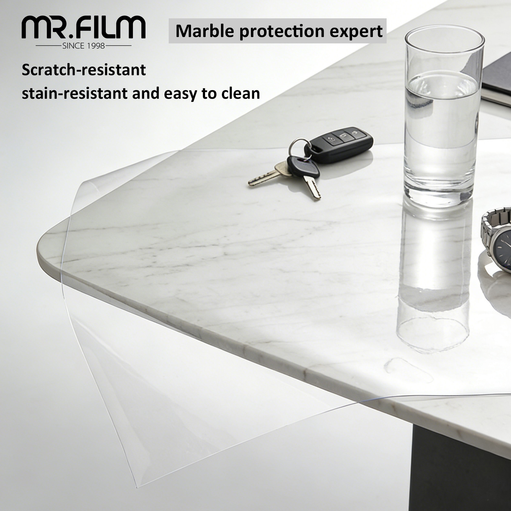 Высокотемпературная самоклеящаяся защитная пленка 